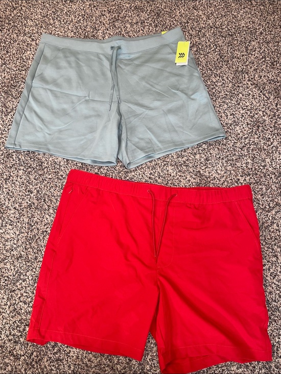 all in motion Other - Men’s Active Shorts Red & Sage XXL NWT